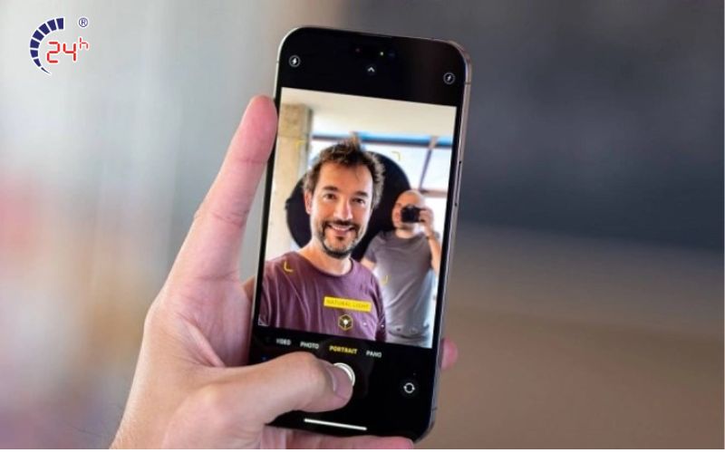 Ảnh iphone 14 pro max sắc nét khi chụp selfie