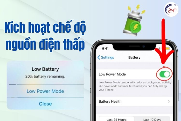 Cách khắc phục iPhone tụt pin nhanh