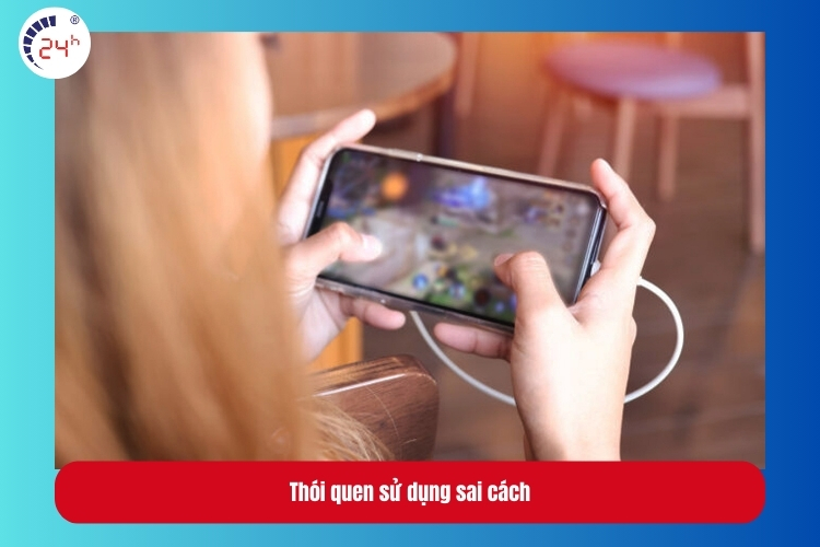 Thói quen sử dụng sai cách