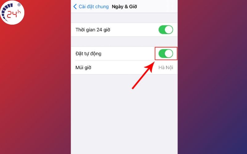 Thiết lập lại thời gian để chỉnh iPhone không kết nối được App store