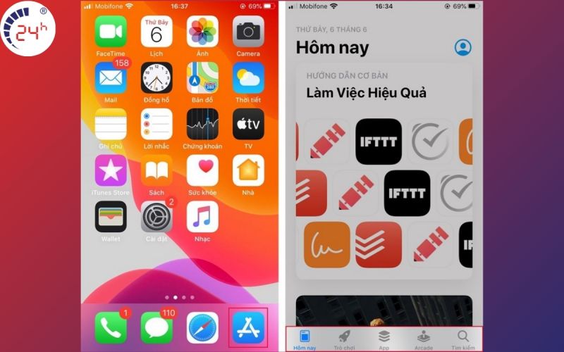 Xóa bộ đệm để khắc phục App Store bị lỗi không kết nối