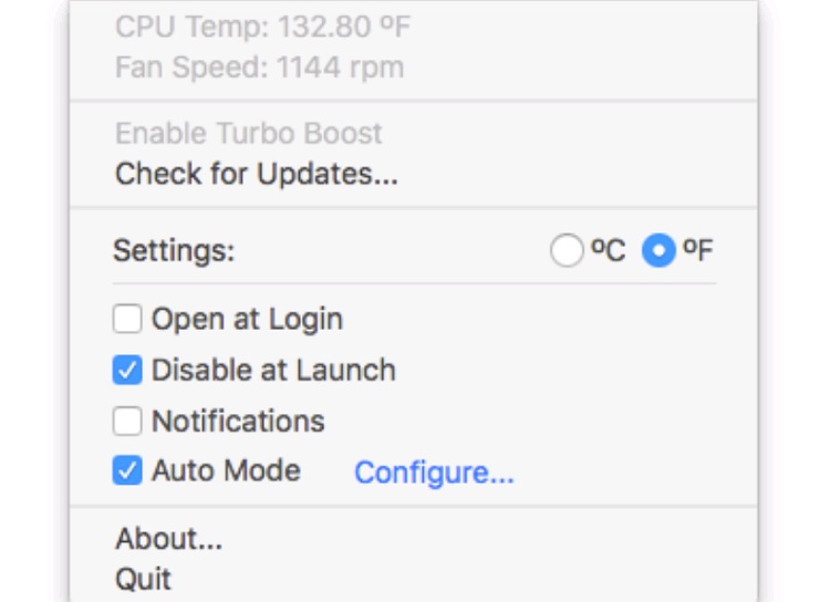 Điều chỉnh Turbo Boost cũng là cách thức giúp bạn duy trì tuổi thọ pin sau khi kiểm tra số lần sạc MacBook