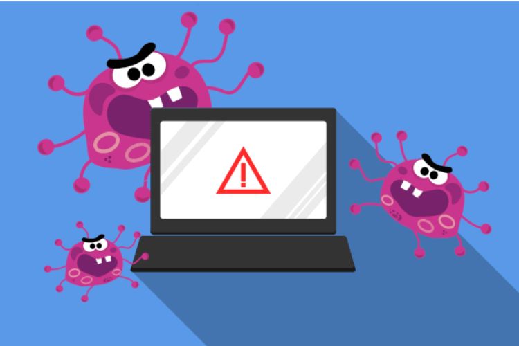 Virus tấn công khiến laptop không lên nguồn