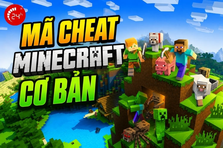 Mã cheat Minecraft cơ bản