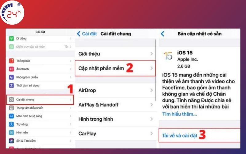 iPhone không lên nguồn do lỗi hệ điều hành