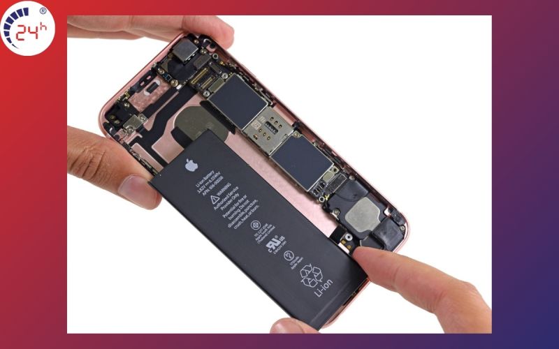 iPhone bật không lên màn hình do hỏng nguồn 