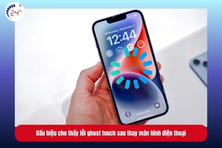 Phản hồi chậm/giật lag là dấu hiệu cho thấy lỗi ghost touch sau thay màn hình điện thoại