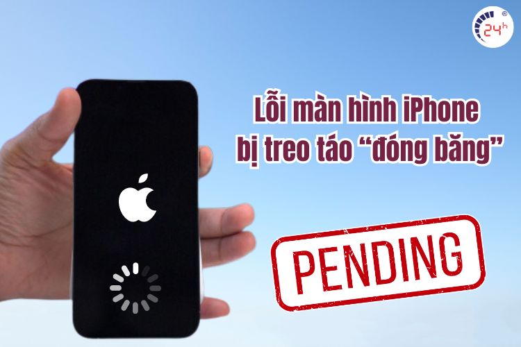 Lỗi thường gặp trên iPhone bị treo táo