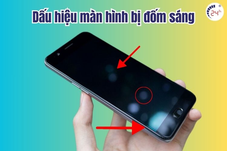 Dấu hiệu màn hình bị đốm sáng