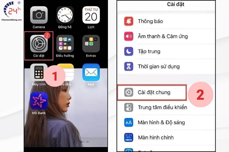 Khôi phục cài đặt gốc điện thoại bị đen nhưng vẫn có tiếng iPhone