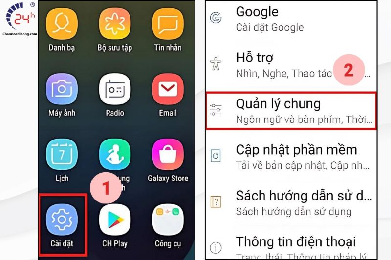 Khôi phục cài đặt gốc điện thoại bị đen nhưng vẫn có tiếng Android