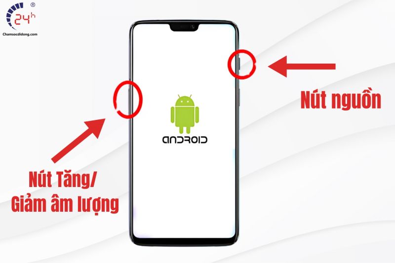 Hard Reset màn hình điện thoại bị đen nhưng vẫn có tiếng Android