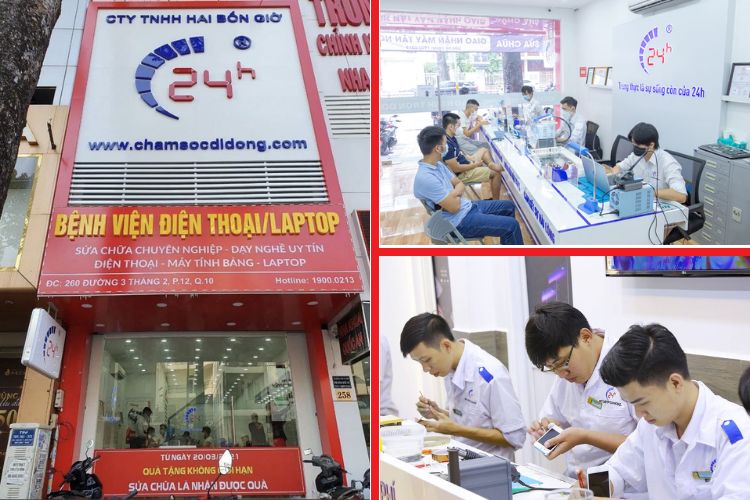 Nơi sửa chữa điện thoại uy tín 