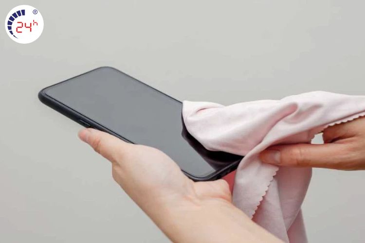Vệ sinh hoặc thay mới miếng dán màn hình điện thoại