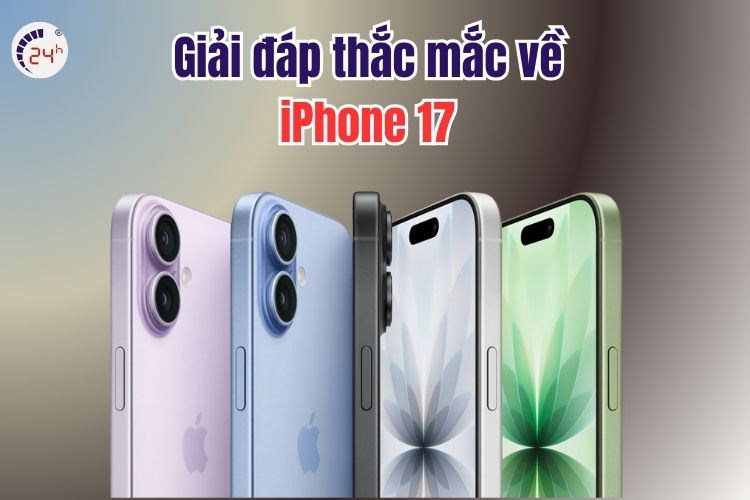 Giải đáp các thắc về màn hình iPhone 17