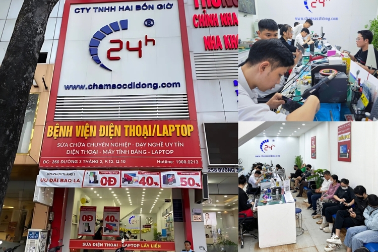 Bệnh Viện Điện Thoại, Laptop 23h
