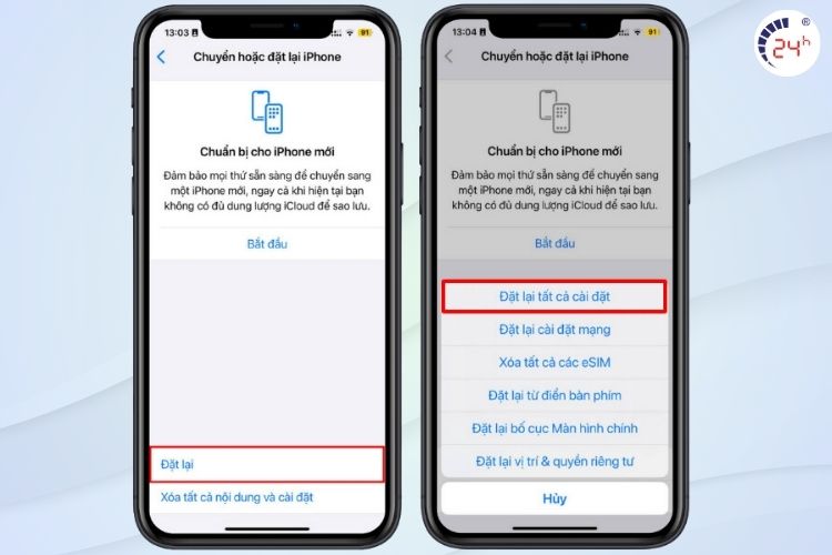 cách xử lý màn hình iPhone bị đổi màu