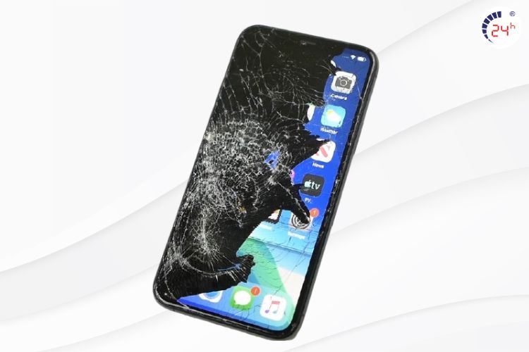 Cách tranh màn hình iPhone bị màu tím