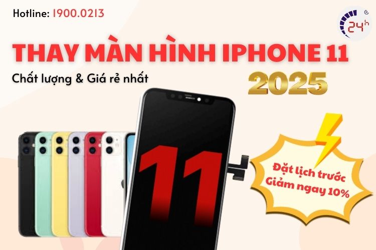 Thay màn hình iPhone 11