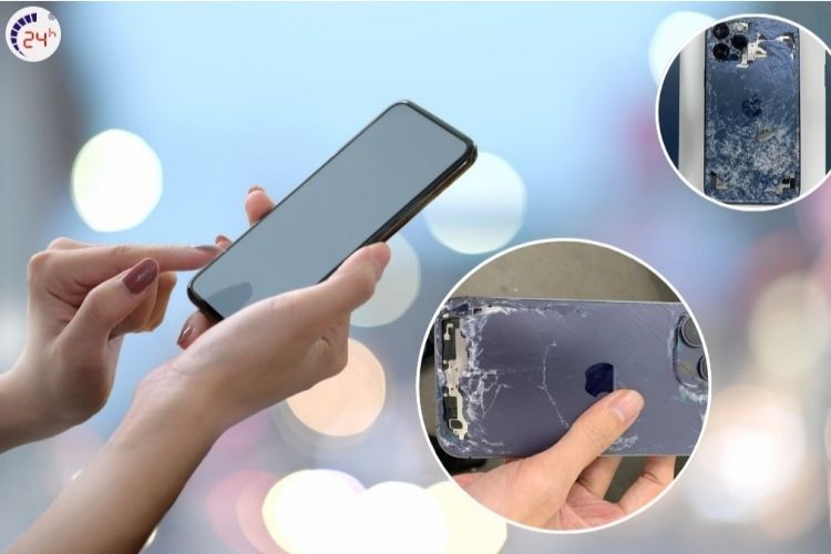 Thay mặt kính lưng tại trung tâm có thể khôi phục lại như mới