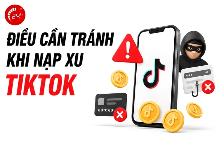 Điều cần tránh khi nạp xu TikTok