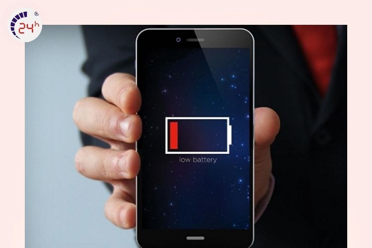 Pin bị tụt bất thường và nhanh chóng là dấu hiệu của việc cần thay pin