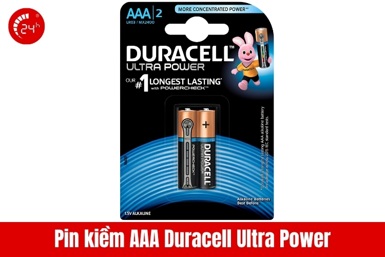 Pin kiềm AAA Duracell Ultra Power