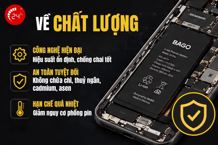 Chất lượng pin BAGO có tốt không