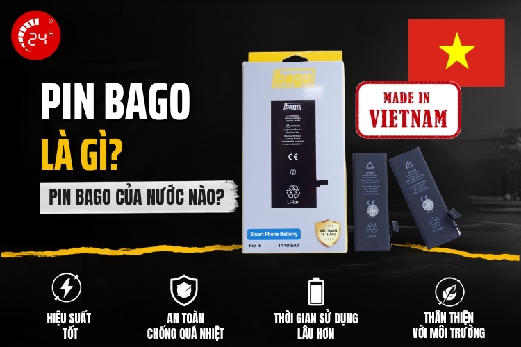 Pin BAGO của nước nào