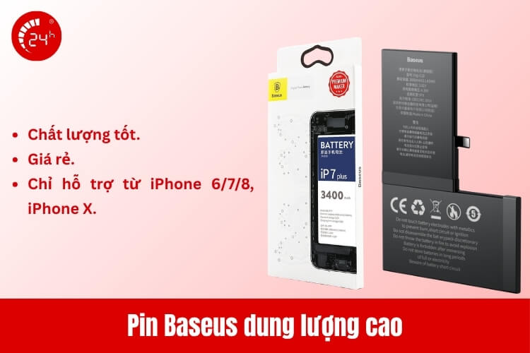 Pin Baseus dung lượng cao