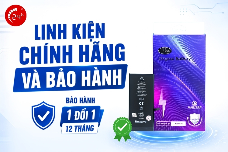 Pin EU linh kiện mới và bảo hành lâu