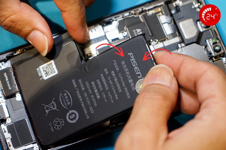 thay pin pisen dung lượng siêu cao cho iphone