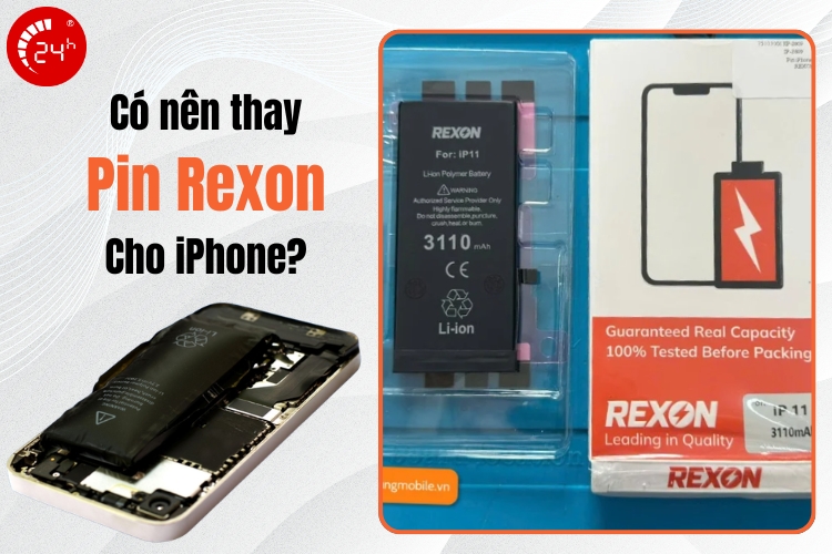 có nên thay pin rexon cho iphone
