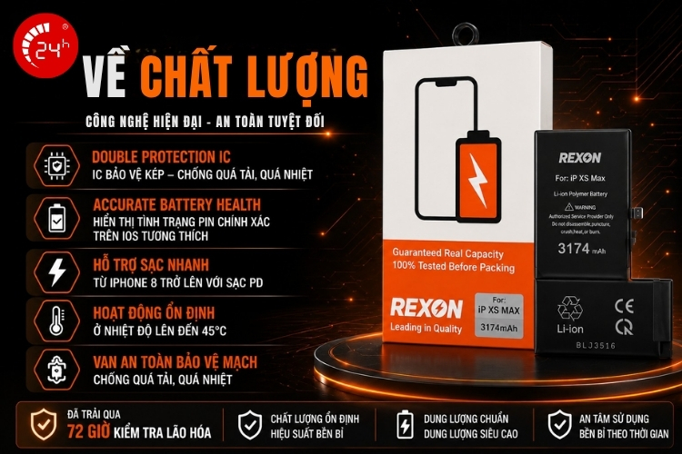 Đánh giá pin Rexon về chất lượng