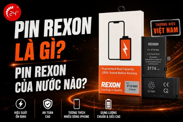 Pin Rexon của nước nào