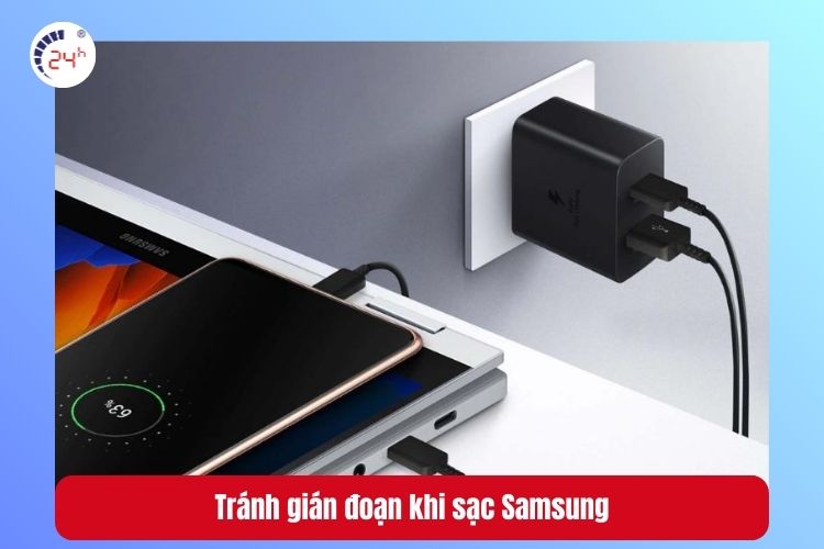 Xử lý ngay khi Samsung báo cổng sạc bị ẩm để tránh gián đoạn khi sử dụng và sạc pin
