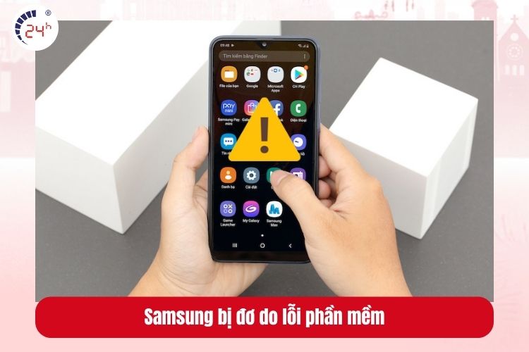 Samsung bị đơ do lỗi phần mềm