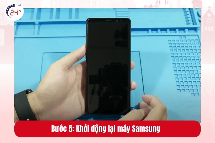 Bước 5: Sau khi gỡ ứng dụng nghi ngờ, hãy khởi động lại máy Samsung