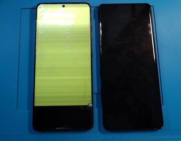 Màn hình bị ám xanh là một lỗi điển hình mà người dùng có thể gặp ở điện thoại Samsung
