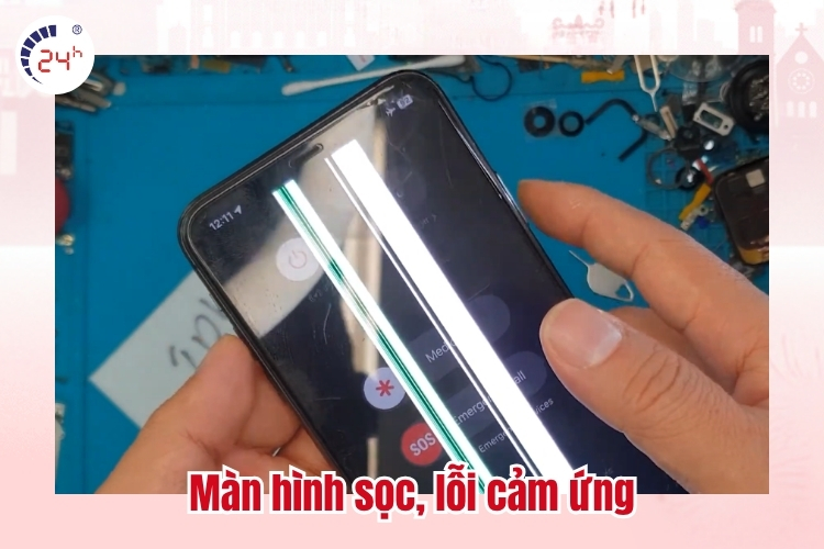 Màn hình bị sọc