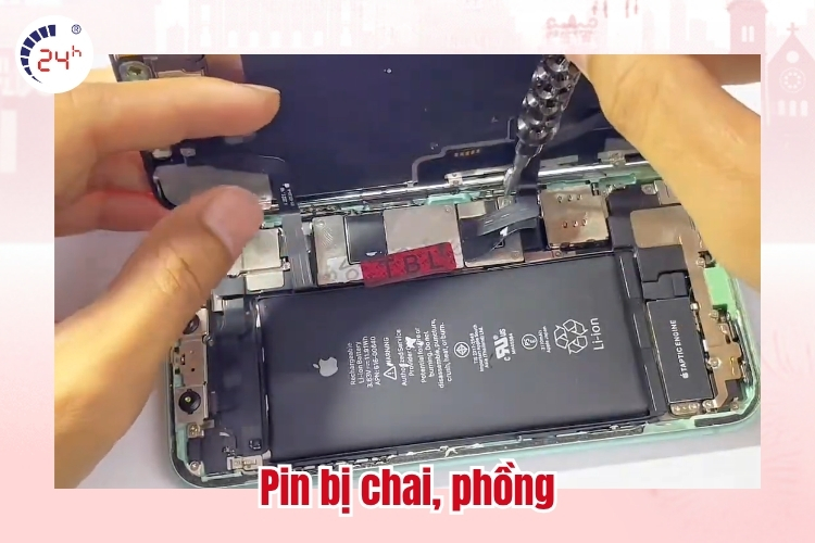 Pin bị chai, phồng
