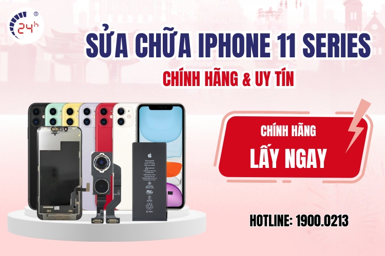 sửa chữa iPhone 11 Series chính hãng