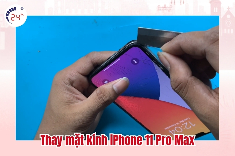 Thay mặt kính iPhone 11 Pro Max