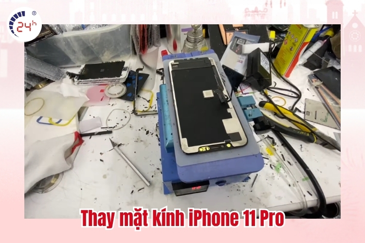 Thay mặt kính iPhone 11 Pro