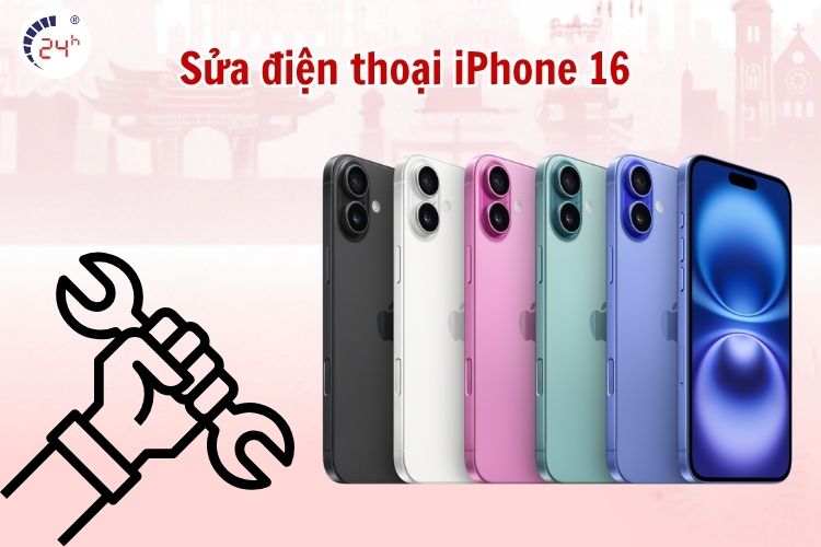 Các loại dịch vụ sửa chữa iPhone 16