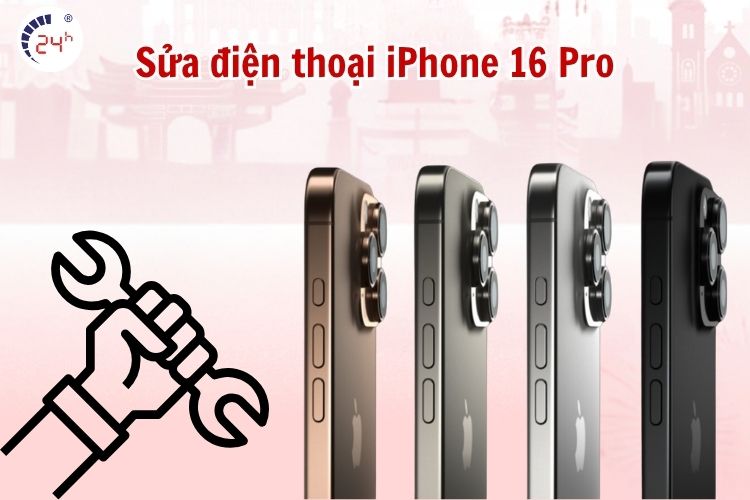 Các loại dịch vụ sửa chữa iPhone 16 Pro