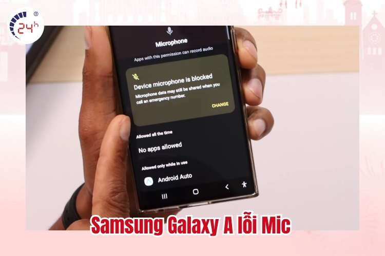 Lỗi mic Samsung Galaxy A