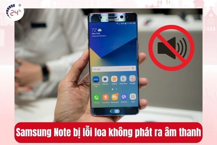 Samsung Note bị lỗi loa – mic gây tình trạng không phát ra âm thanh