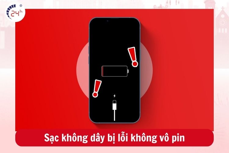 Tính năng sạc không dây bị lỗi không còn hoạt động được