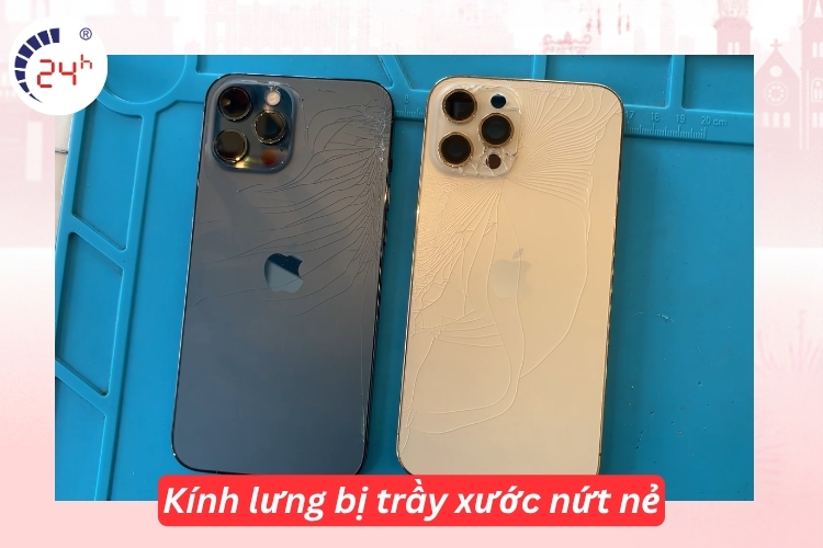 kính lưng iphone 12 pro max bị vỡ
